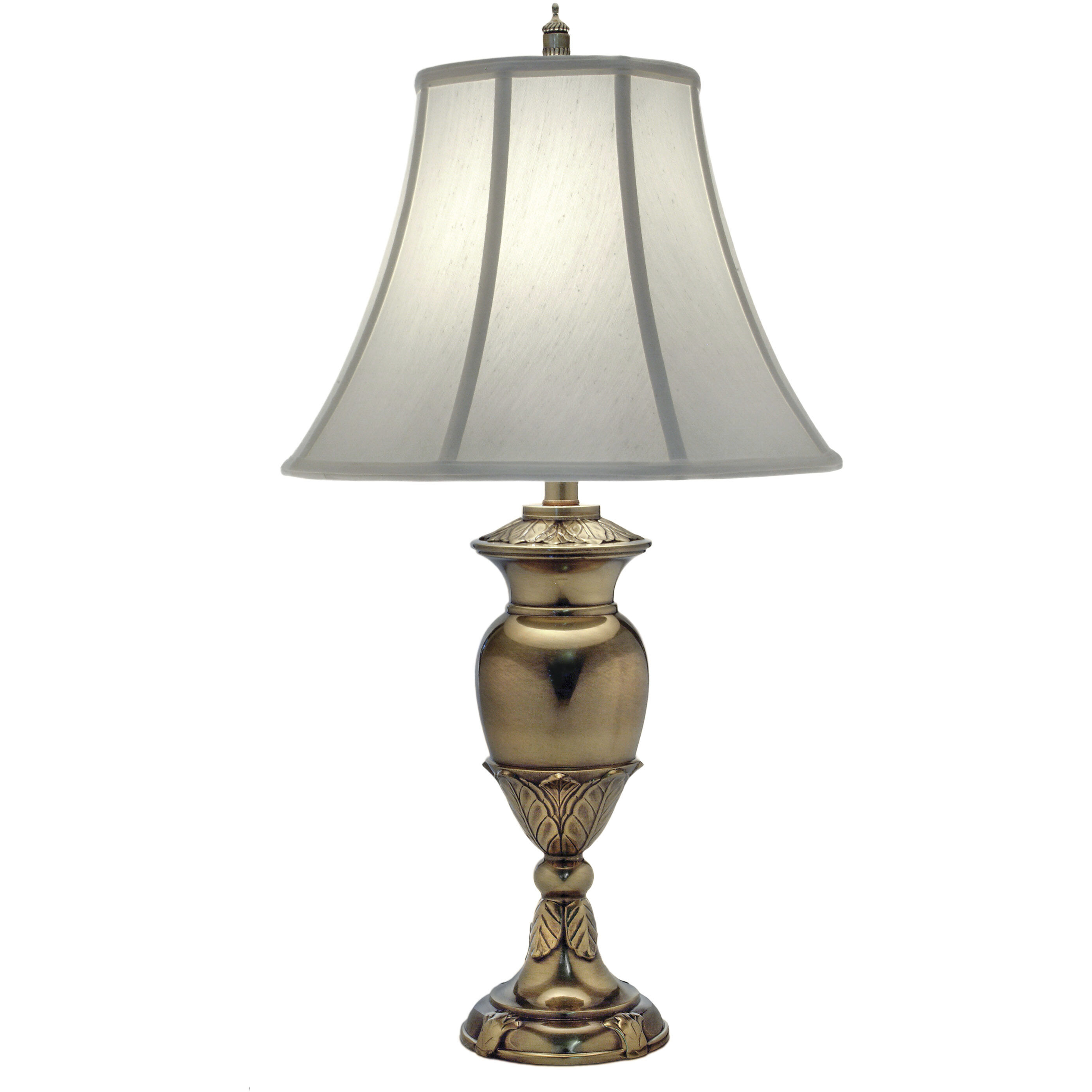 Ellie 31 inch 150 watt Burnished Brass Table Lamp Portable Light